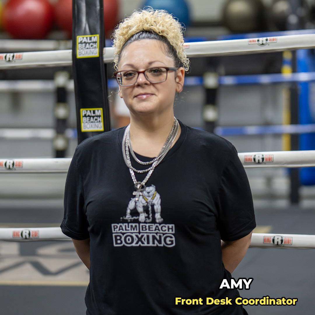 Amy - Front Desk Coordinator Amy - Front Desk Coordinator